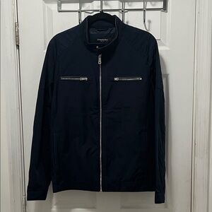 Kenneth Cole Men's Navy Lightweight Jacket